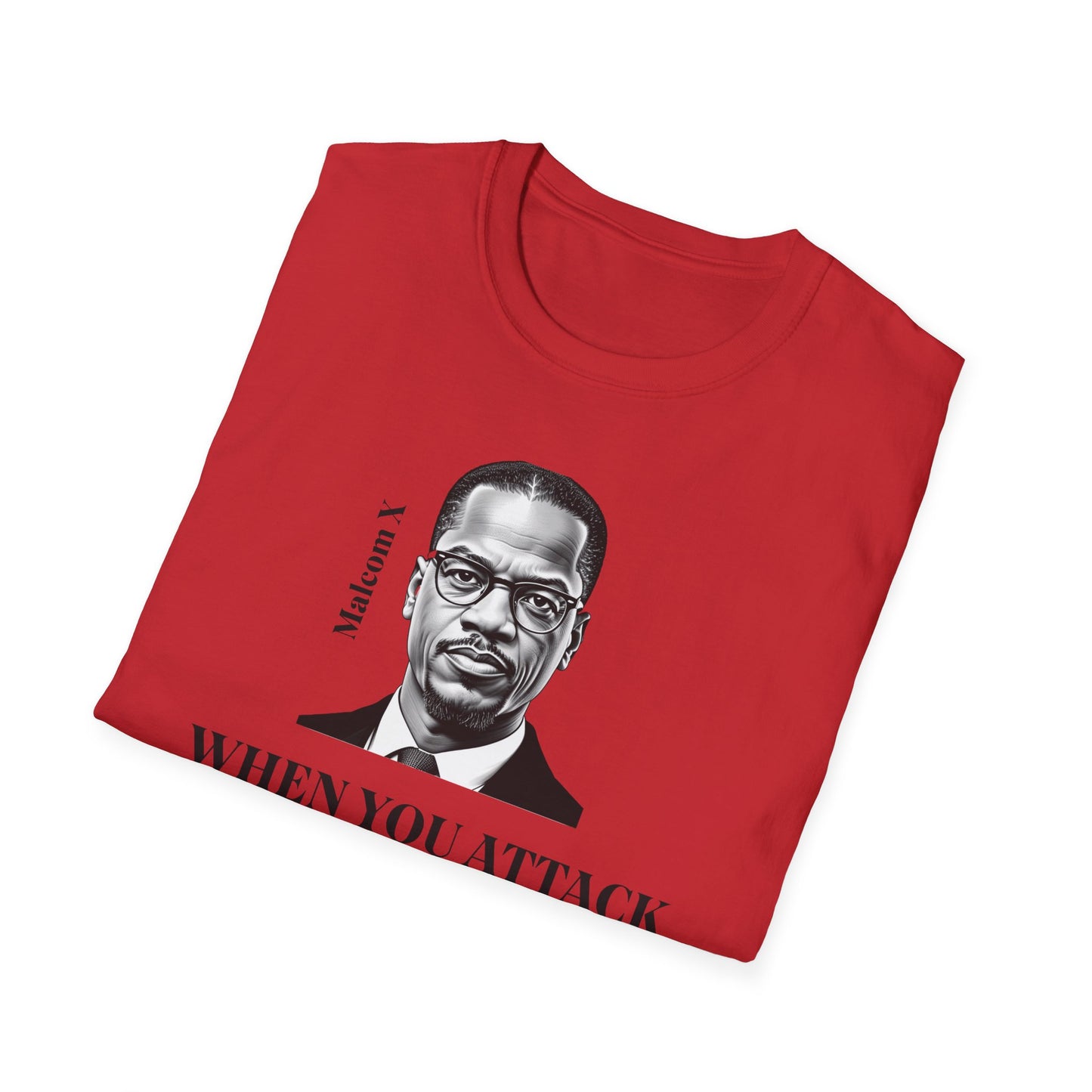 Empowering Message T-Shirt, Malcolm X Quote Shirt, Unisex T-Shirt, Civil [...]