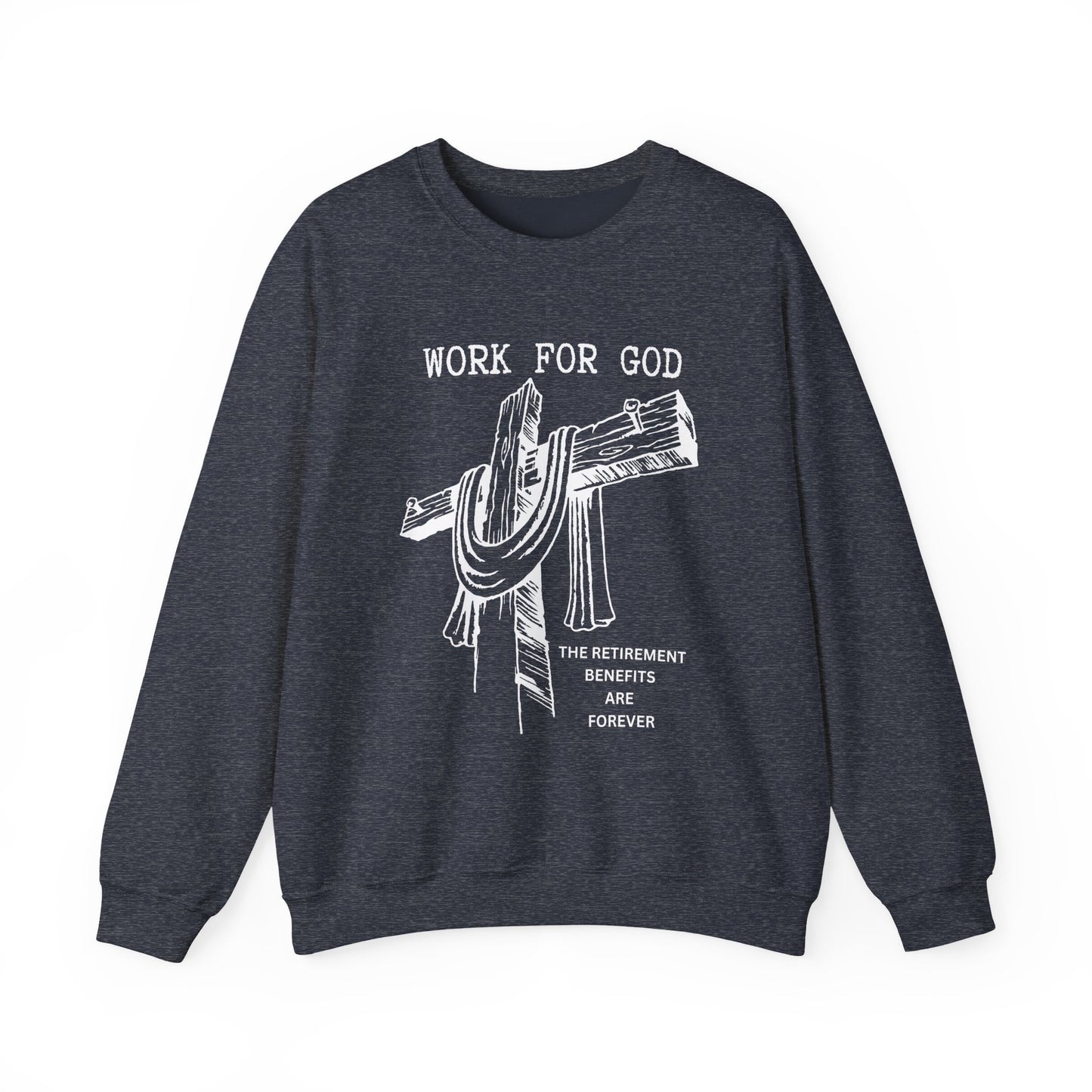 Faith-Inspired Crewneck Sweatshirt, Christian Gift, Unisex Sweater, Work [...]