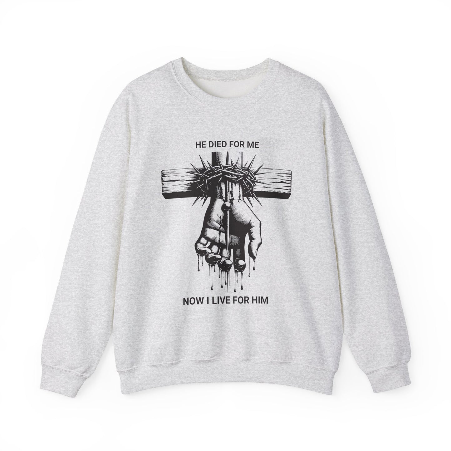 Faith-Inspired Crewneck Sweatshirt, Religious Apparel, Inspirational Gift, [...]