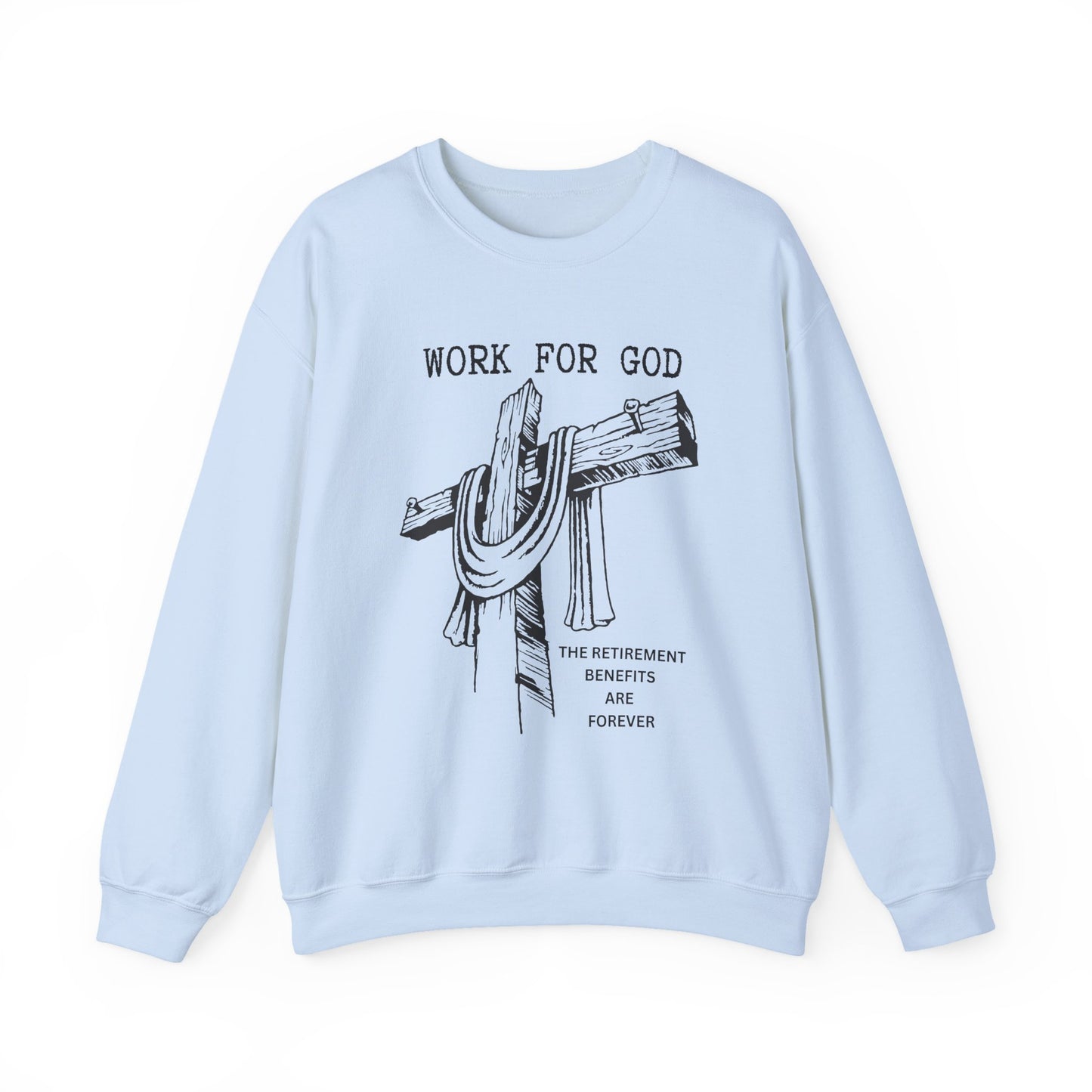 Faith-Inspired Crewneck Sweatshirt, Christian Gift, Unisex Sweater, Work [...]