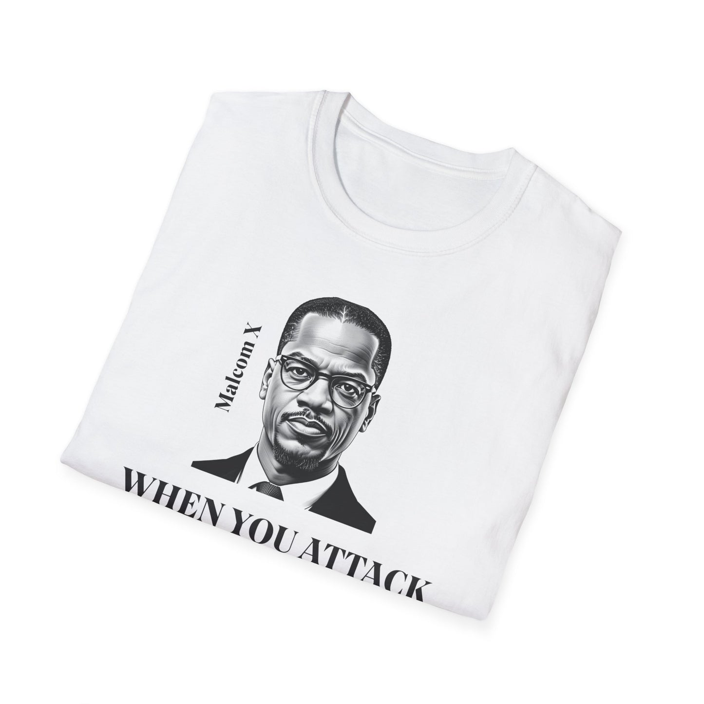 Empowering Message T-Shirt, Malcolm X Quote Shirt, Unisex T-Shirt, Civil [...]