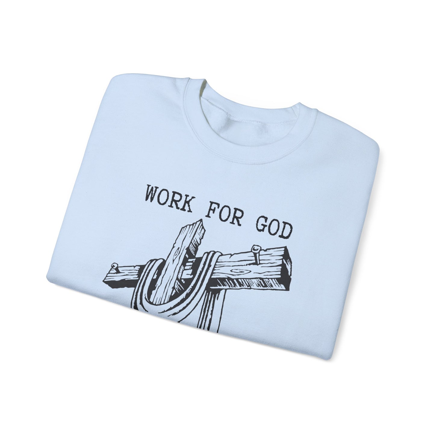 Faith-Inspired Crewneck Sweatshirt, Christian Gift, Unisex Sweater, Work [...]