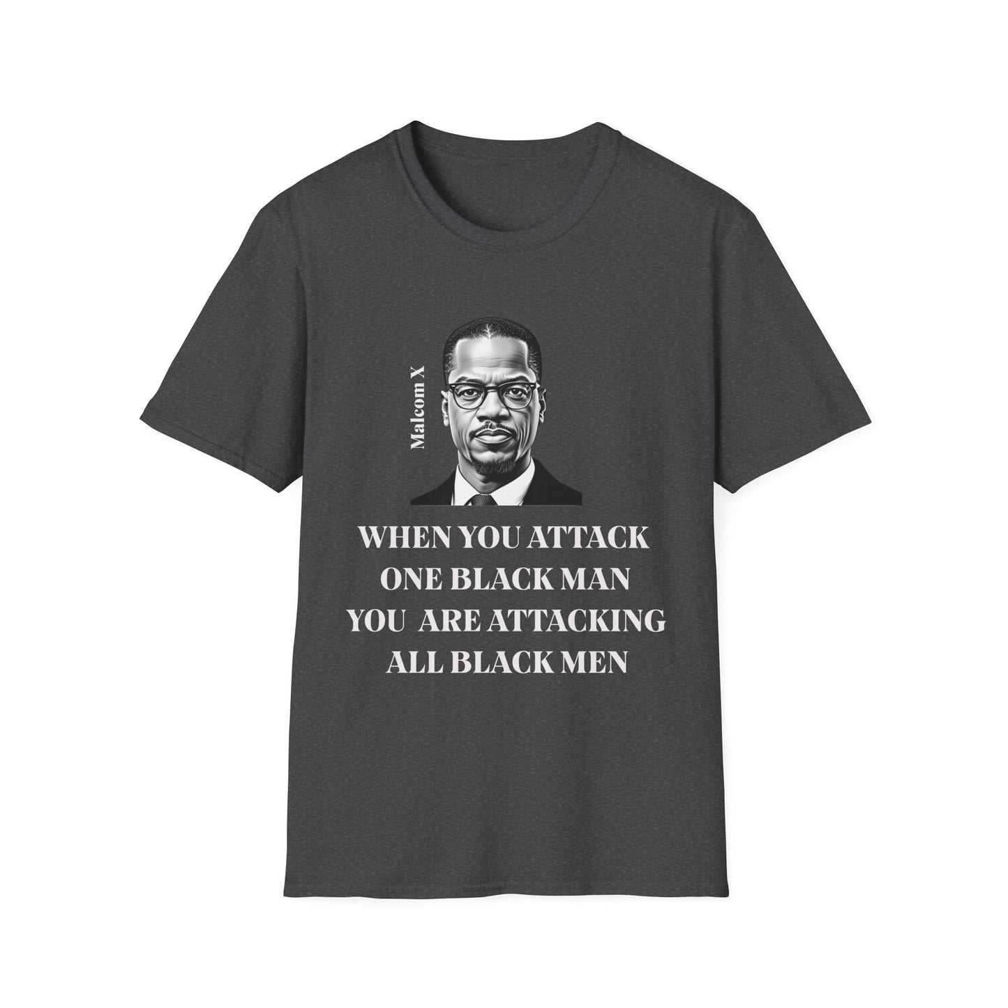 Empowering Message T-Shirt, Malcolm X Quote Shirt, Unisex T-Shirt, Civil [...]