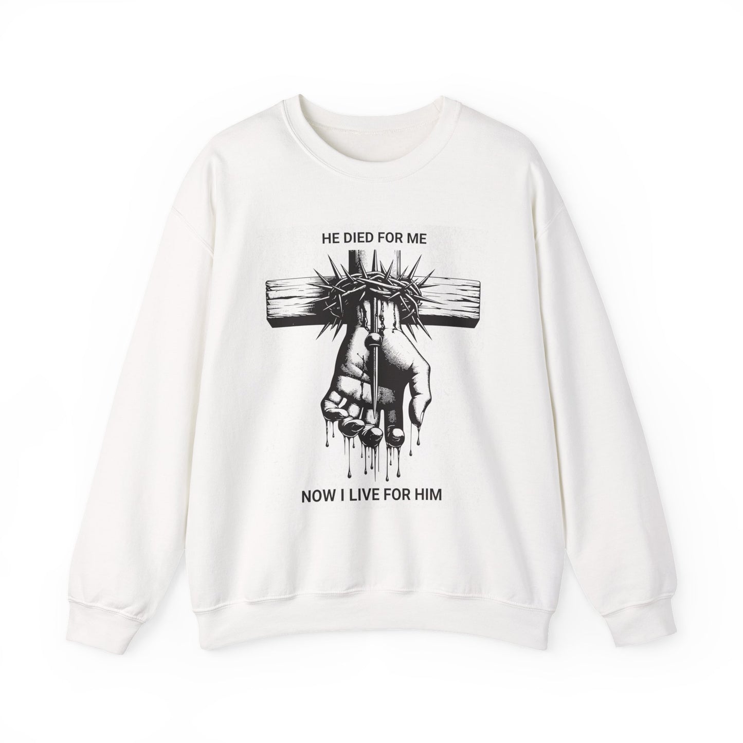 Faith-Inspired Crewneck Sweatshirt, Religious Apparel, Inspirational Gift, [...]