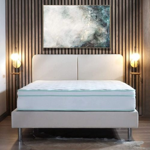 10 Inch Cool Gel Memory Foam Built-in Spring Hybrid Mattress